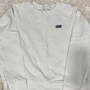 Patagonia White Crewneck Sweater